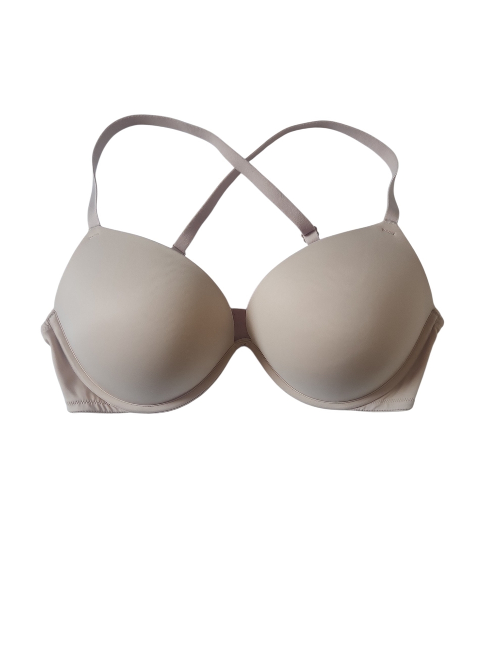 Victoria's Secret Pink Wear Everywhere Nude Convertible Push-Up Bra Size34D